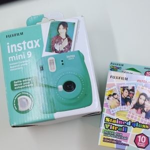 COPY - COPY - ONE Instax Mini 9 with a pack of fi…